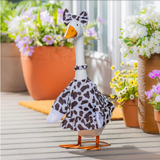 Giddy’s Porch Goose Outfit,Cow Print Gown