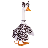 Giddy’s Porch Goose Outfit,Cow Print Gown