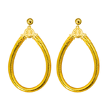 BuDhaGirl, Gold, All Weather Earrings