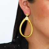 BuDhaGirl, Gold, All Weather Earrings