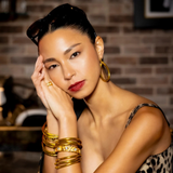 BuDhaGirl, Gold, All Weather Earrings