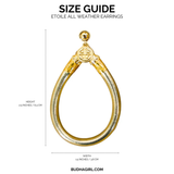 BuDhaGirl, Etoile, All Weather Earrings