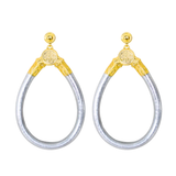 BuDhaGirl, Silver, All Weather Earrings