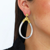 BuDhaGirl, Silver, All Weather Earrings