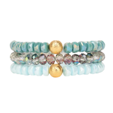 BuDhaGirl, Glacier Bracelet, Set of 3