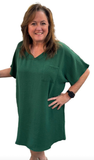 Zenana T-Shirt Pocket Dress, Assorted Colors