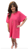 Zenana T-Shirt Pocket Dress, Assorted Colors
