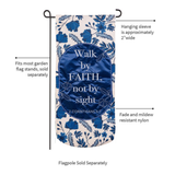 ‘Walk By Faith’ Decorative Banner Flag