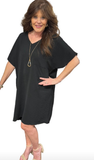 Zenana T-Shirt Pocket Dress, Assorted Colors