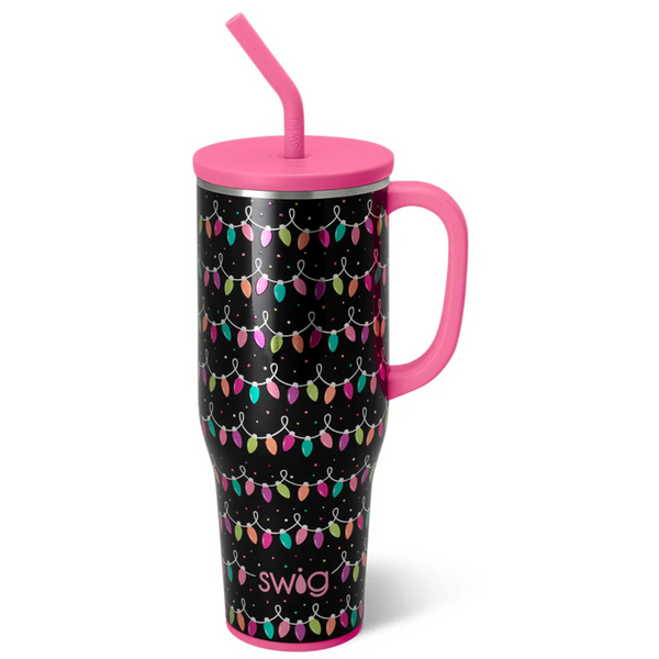 Swig “Tacky Lights” 40oz Mega Mug