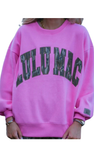 LULU MAC Mossy Oak Bottomland Sweatshirt in Bubblegum Pink