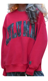 LULU MAC Mossy Oak Bottomland Sweatshirt in Red