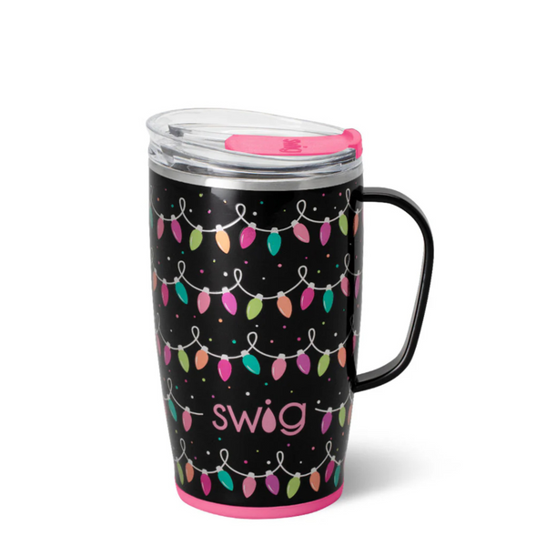 Swig "Tacky Lights" 18oz Travel Mug