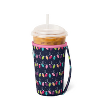 Swig “Tacky Lights” Medium Iced Cup Coolie