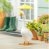 Giddy’s Porch Goose Accessory Set, Yellow Umbrella
