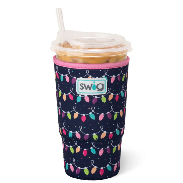Swig “Tacky Lights” Large Iced Cup Coolie