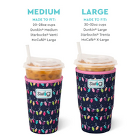 Swig “Tacky Lights” Large Iced Cup Coolie