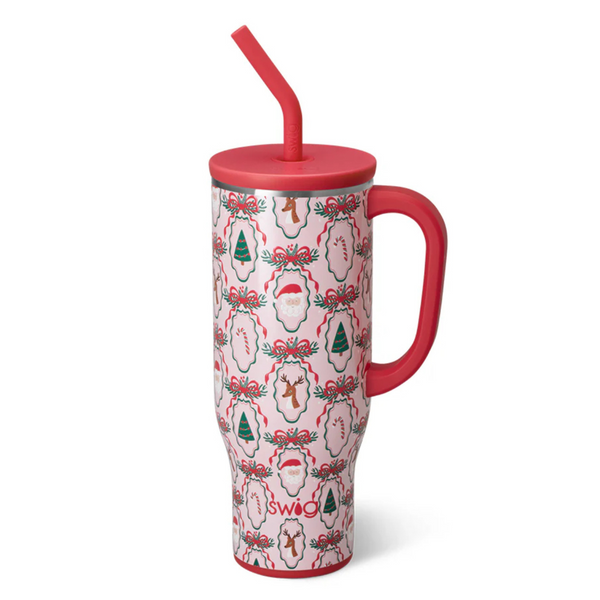 Swig "Christmas Cameos” 30oz Mega Mug