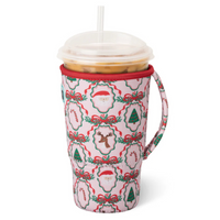 Swig “Christmas Cameos” Large Iced Cup Coolie