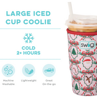Swig “Christmas Cameos” Large Iced Cup Coolie