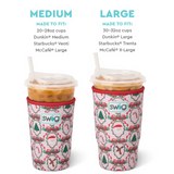 Swig “Christmas Cameos” Large Iced Cup Coolie