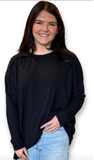 Heimish Long Sleeve Urban Ribbed Top, Assorted Colors