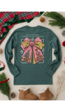 LILY GRACE, Nutcracker Bow LongSleeve TShirt