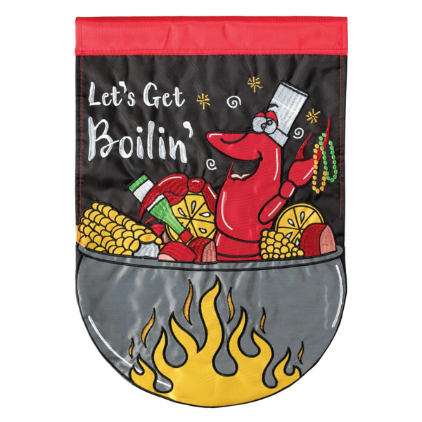 ‘Let’s Get Boilin’ ’ Decorative Flag