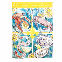 ‘Seasons of Seafood’ Decorative Flag