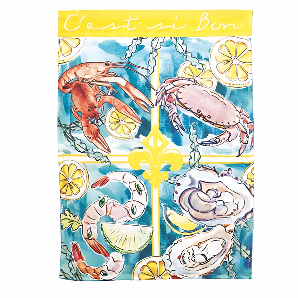 ‘Seasons of Seafood’ Decorative Flag