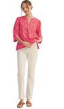 JODIFL Medallion Print Top, Assorted Colors
