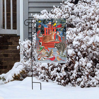 ‘SnowDay Gathering’ Decorative Flag