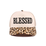 ‘BLESSED’ 2-Toned Cotton Hat, Assorted Colors