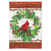 ‘Cardinal Joy’ Decorative Flag