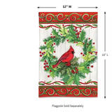 ‘Cardinal Joy’ Decorative Flag