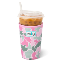 Swig “Blushing Camo” Medium Iced Cup Coolie