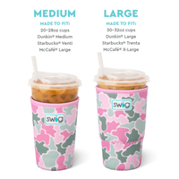 Swig “Blushing Camo” Medium Iced Cup Coolie