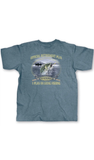 Old Guys Rule “Retirement Plan” T-Shirt In Heather Indigo