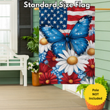 ‘Patriotic Butterfly’ Decorative Flag