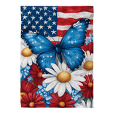 ‘Patriotic Butterfly’ Decorative Flag