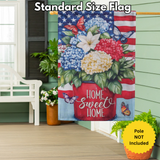 ‘Patriotic Hydrangeas’ Decorative Flag