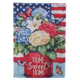 ‘Patriotic Hydrangeas’ Decorative Flag