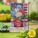 ‘Patriotic Hydrangeas’ Decorative Flag