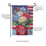 ‘Patriotic Hydrangeas’ Decorative Flag