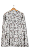 Simply Southern Men’s ‘Grey Camo’ Long Sleeve Pocket Tee