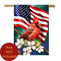 ‘American Cardinal’ Decorative Flag