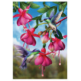 ‘Flight of the Hummingbirds’ Decorative Flag