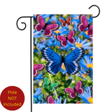 ‘Butterflies All Colorful’ Decorative Flag