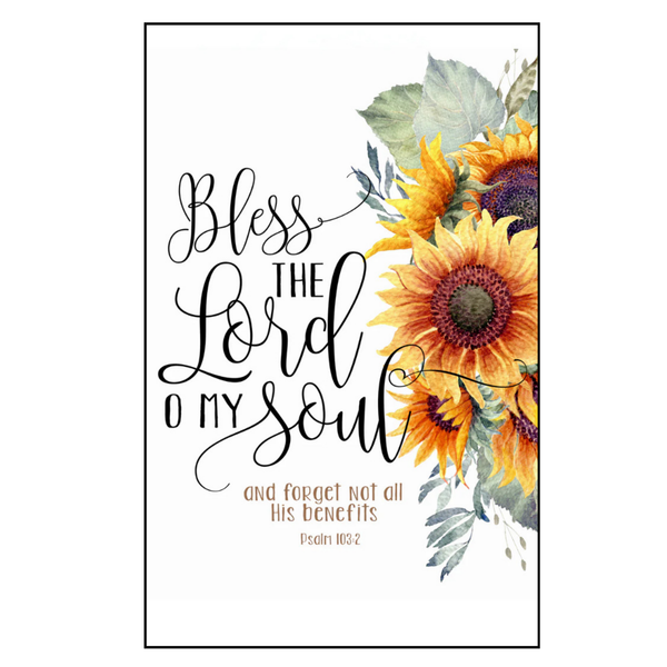 ‘Bless the Lord O My Soul’ Decorative Flag