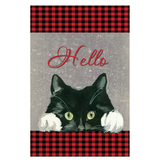 ‘Hello Cat’ Decorative Flag